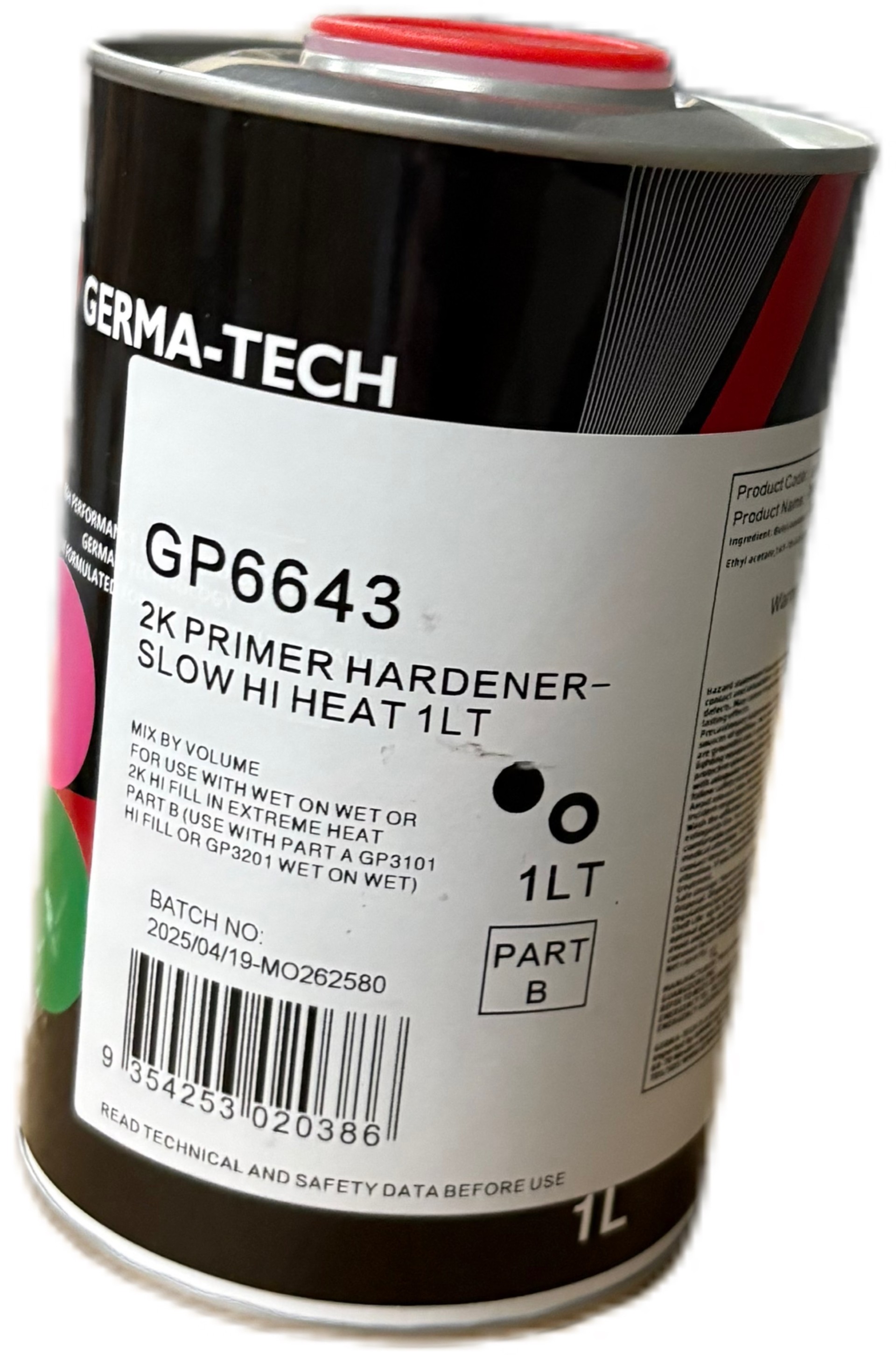 2KPIMER HARD-SLOW HI HEAT 1LT