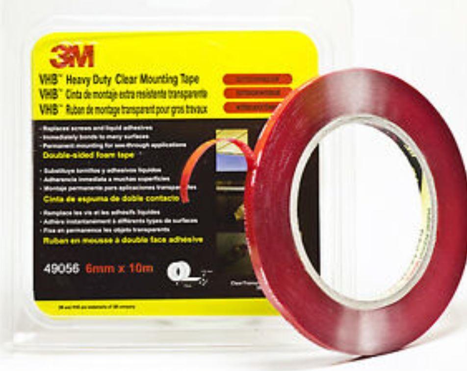 TAPE DOUBLE CLEAR 20MM