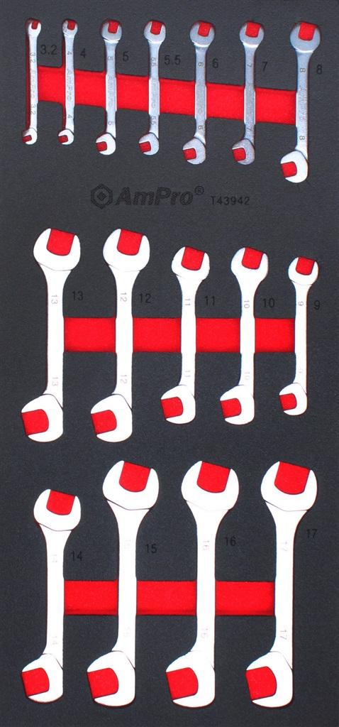 CARD 16P MINI WRENCH SET