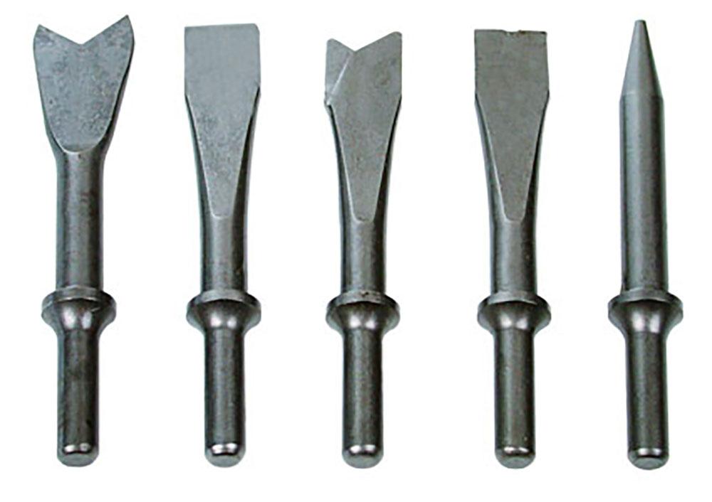 AIR CHISEL SET 5 PC CR MOLY