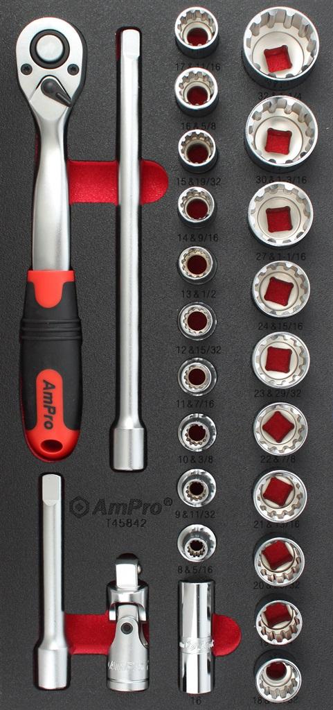 CARD 25PC 1/2 FITS-ALL SOCKET