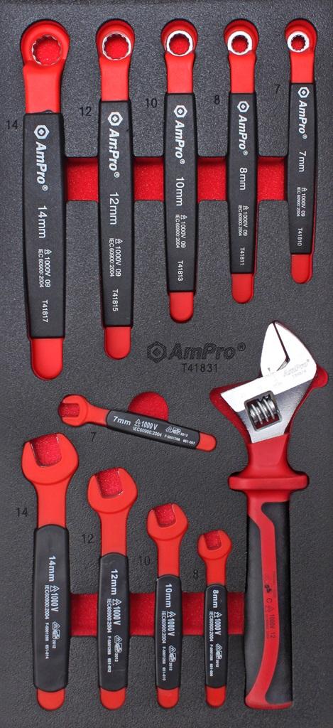 CARD 11P INSULATED WRENCH