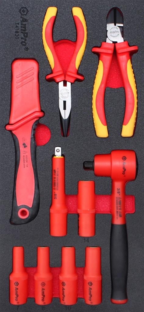 CARD 10PC 3/8 INSULATED SOCKET