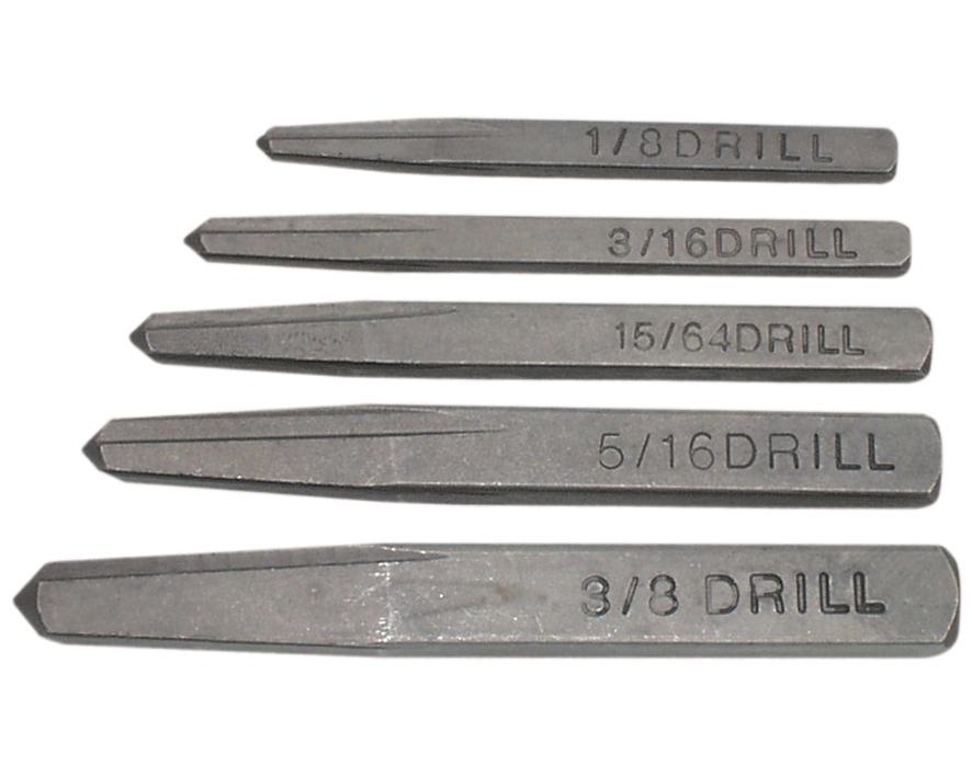 Extractor Set (1/8-3/8) 5 pc