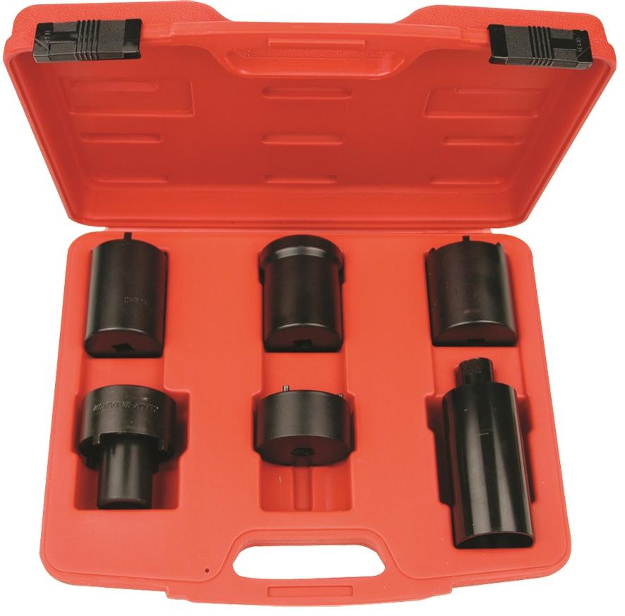 6PC SPINDLE NUT WRENCH SET
