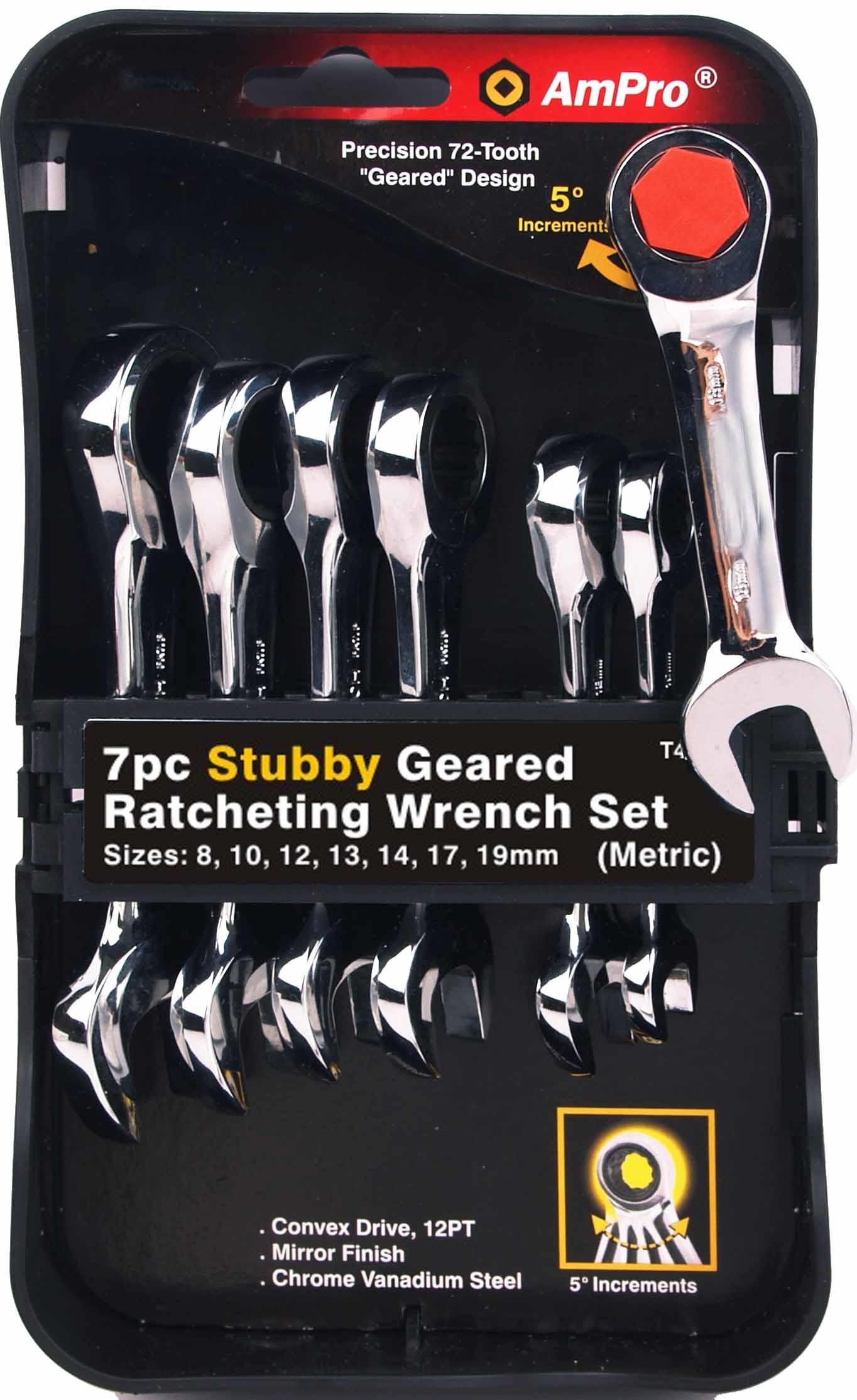 WRENCH 7PC STUBBY (8-19)