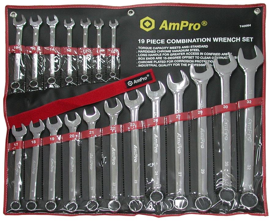Spanner Set Combo (10-32) 19p
