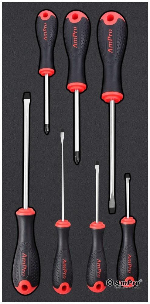 7PC XTRO SOFT SCREW DRIVER SET