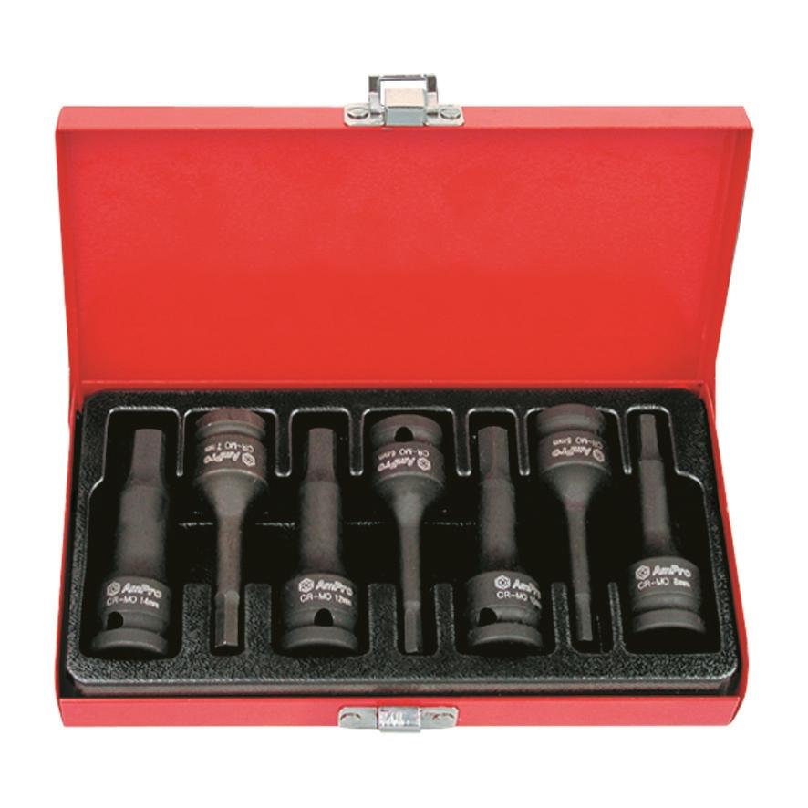 Impact Hex Socket 1/2 7 pc