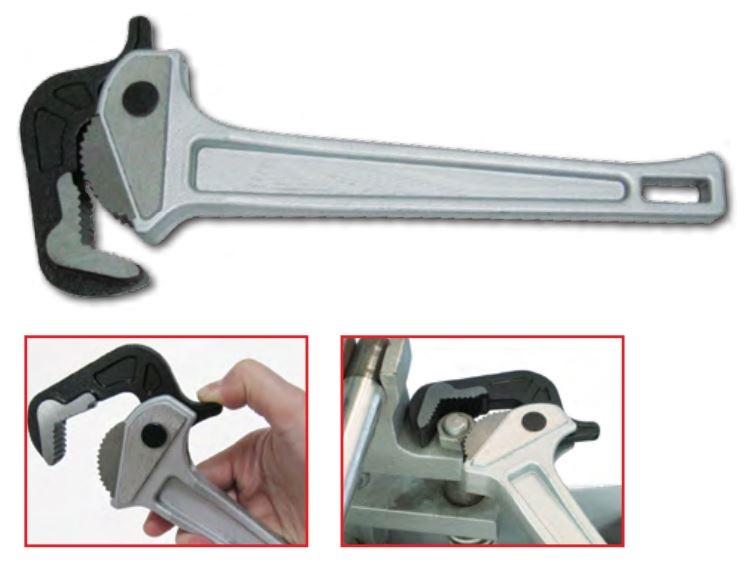 ALUMIUM PIPE WRENCH RATCHETING