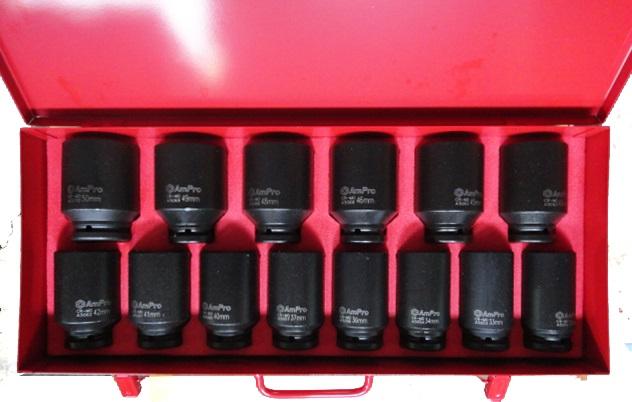 DEEP IMPACT SOCKET 3/4 14PCS