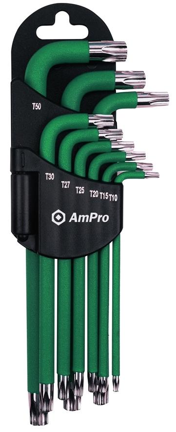 HEX 9PC MAGNETIC LONG  SET T1