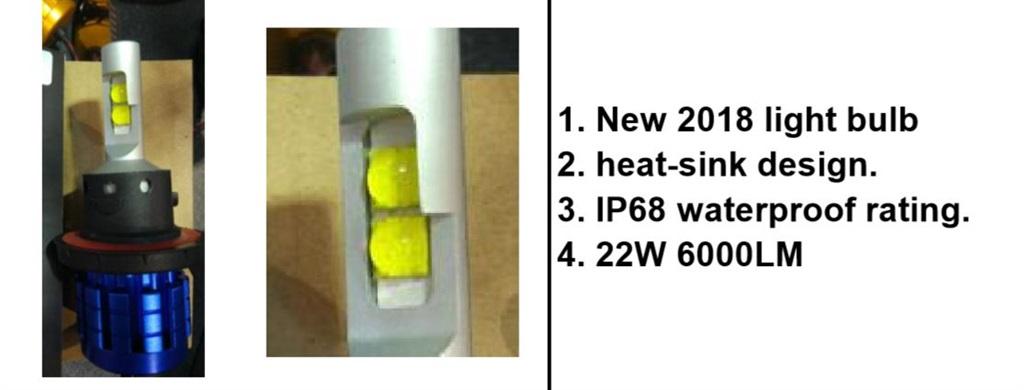 LIGHT GLOBE Q10 H4 226W 6000LM