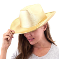 GOLD COWBOY HAT