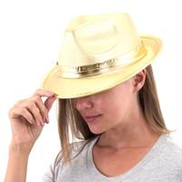GOLD FEDORA
