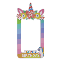 UNICORN BIRTHDAY PARTY FRAME