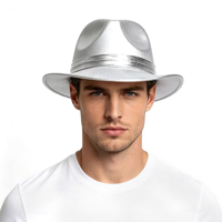 SILVER FEDORA