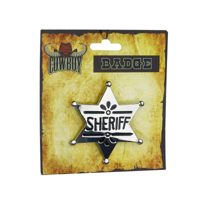 METAL SHERIFF BADGE