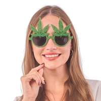 MARIJUANA PARTY GLASSES