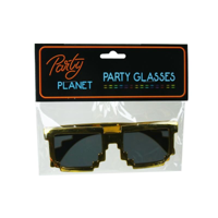 GOLD PIXEL GLASSES