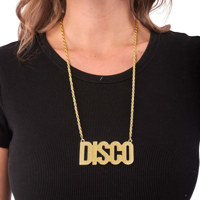 DISCO BLING NECKLACE