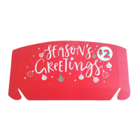 SWY CHRISTMAS CARD HEADER FOR 48 POCKET STAND