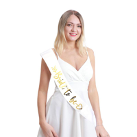 BRIDE TO BE SASH