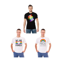 3A MEN'S PRIDE T-SHIRT-SIZE M/L/XL