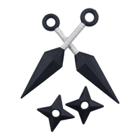 4PC NINJA TOY WEAPONS