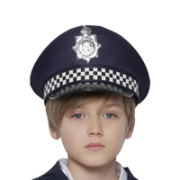 KIDS SIZE POLICE HAT