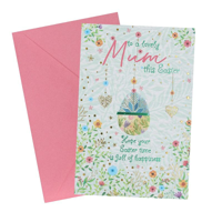 SWKY MUM  EASTER CARD