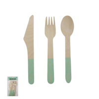 18 16CM ASSORTED MINT ECO CUTLERY