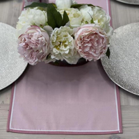 30X170CM PINK TABLE RUNNER