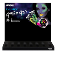 NEON UV CHUNKY GLITTER GEL CDU
