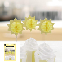 6PK 13CM SUNFLOWER PICKS