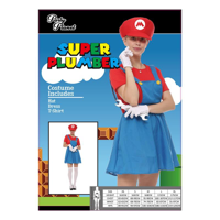 GIRL PLUMBERS (RED) SIZE M