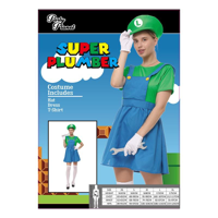 GIRL PLUMBERS (GREEN) SIZE M