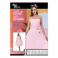 PINK GINGHAM DRESS SIZE S