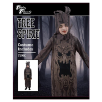 BOY TREE SPIRIT COSTUME-INCLUDING ROBE W/HOOD