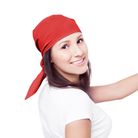 50*50CM BANDANA-RED