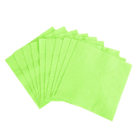 25PK 25*25CM NAPKIN-LIME GREEN