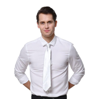 PARTY TIE-WHITE