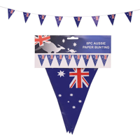 8PC AUSSIE PAPER BUNTING