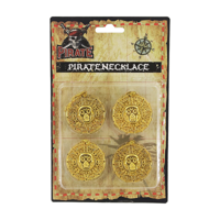 4PK PIRATE NECKLACE
