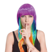 LONG CARNIVAL WIG