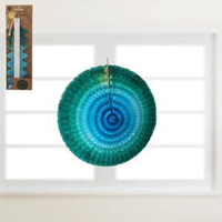 50CM FESTIVAL PRINT FAN DECO