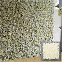 WHITE FLOWER WALL