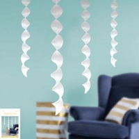 HANGING SWIRL RIBBON