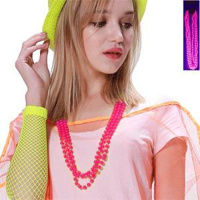 3PK NEON NECKLACE-PINK