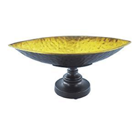 LOUIS METAL FOOTED BOWL